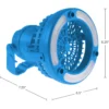 LINTERNA DE CAMPING CON VENTILADOR WAKEMAN