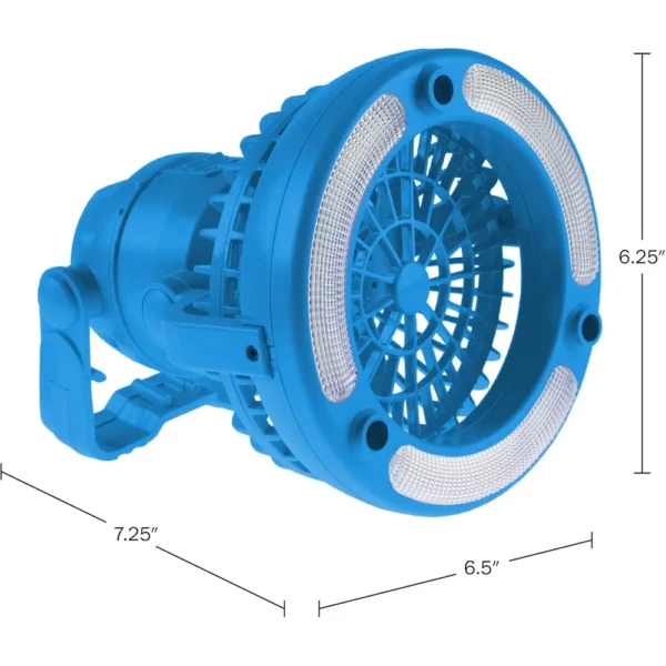 LINTERNA DE CAMPING CON VENTILADOR WAKEMAN