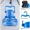 LINTERNA DE CAMPING CON VENTILADOR WAKEMAN