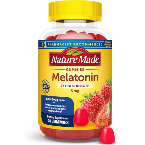 NATURE MADE MELATONINA 5 MG | 70 GOMITAS
