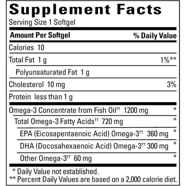 NATURE MADE PACK 3 ACEITE DE PESCADO 1200 MG | 120 UND C/U