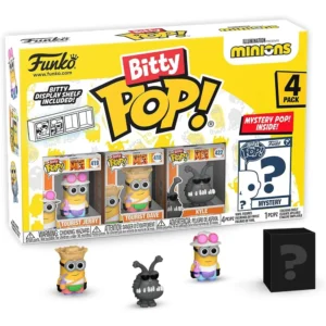FUNKO BITTY POP! PACK FIGURAS MINIONS DAVE TURISTA, JERRY TURISTA Y KYLE