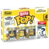 FUNKO BITTY POP! PACK FIGURAS MINIONS EYE, MATIE, CRO-MINION Y AU NATUREL