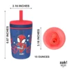 b0btypsqc8_2_webp.webp VASOS ZAK DESIGNS MARVEL SPIDER-MAN | PACK 2 | 15 OZ / 443 ML