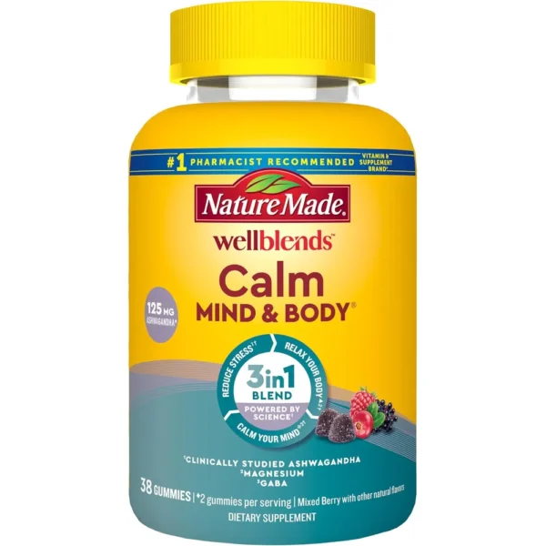 b0bx7gs31b_0_webp.webp NATURE MADE WELLBLENDS CALM MIND & BODY | 38 UND