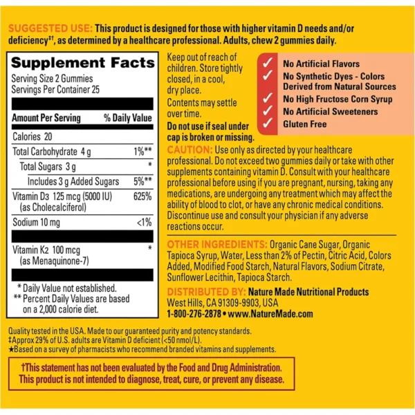 b0bx7hng7b_7_webp.webp NATURE MADE VITAMINA D3 + K2 5000 UI | 50 UND