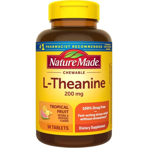 NATURE MADE L-TEANINA 200 MG | 50 UND UND