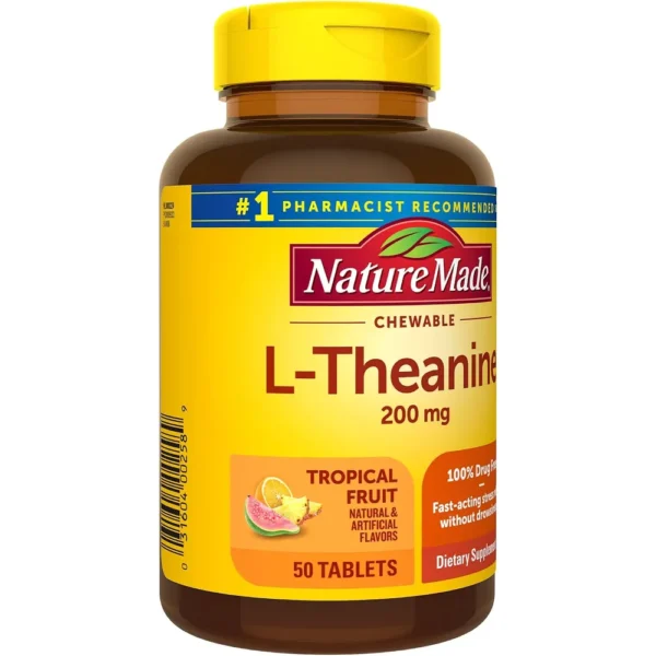 NATURE MADE L-TEANINA 200 MG | 50 UND UND