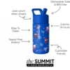 BOTELLA MARVEL SPIDER-MAN SUMMIT SPIDEY Y AMIGOS 14 OZ / 414 ML