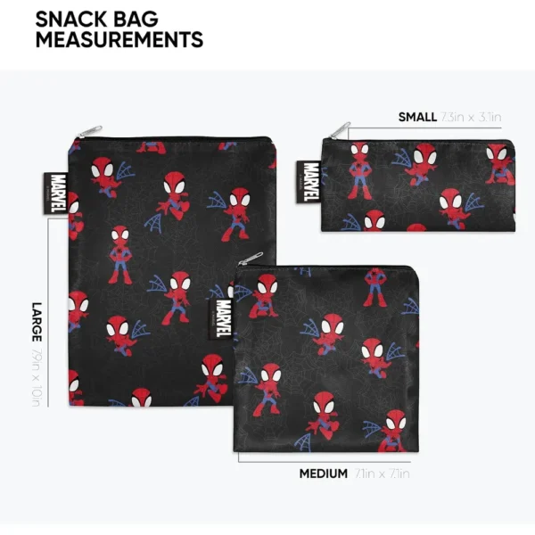 b0c9nfmjxl_2_webp.webp BOLSAS REUTILIZABLES MARVEL SPIDEY KID ELLIE | PACK 3