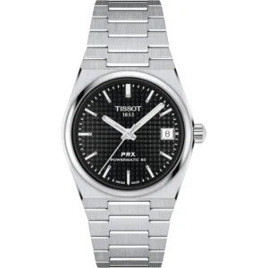 RELOJ TISSOT PRX POWERMATIC 80 35 MM PARA UNISEX BLACK