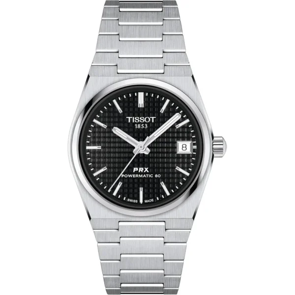 RELOJ TISSOT PRX POWERMATIC 80 35 MM PARA UNISEX BLACK