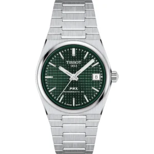 RELOJ TISSOT PRX POWERMATIC 80 35 MM PARA UNISEX GREEN