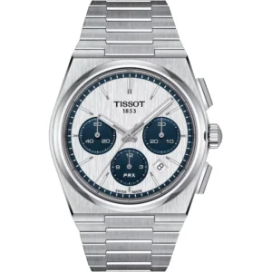 RELOJ TISSOT PRX CRONÓGRAFO AUTOMÁTICO PARA HOMBRE GRIS