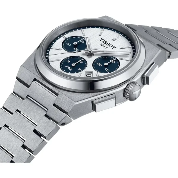 RELOJ TISSOT PRX CRONÓGRAFO AUTOMÁTICO PARA HOMBRE GRIS