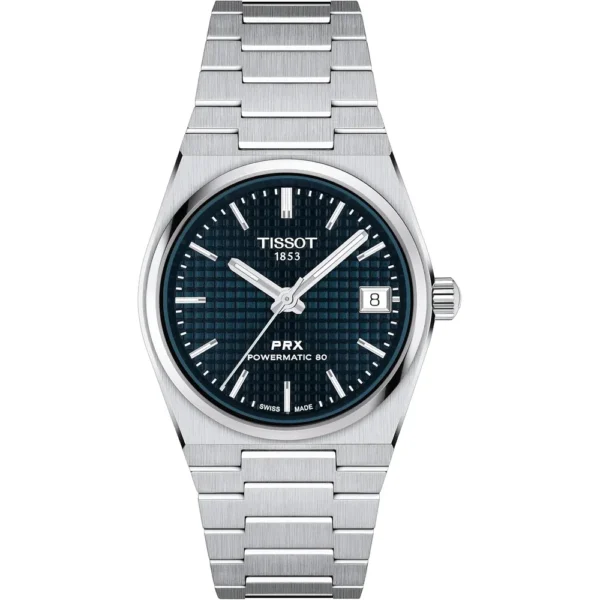 RELOJ TISSOT PRX POWERMATIC 80 35 MM PARA UNISEX BLUE