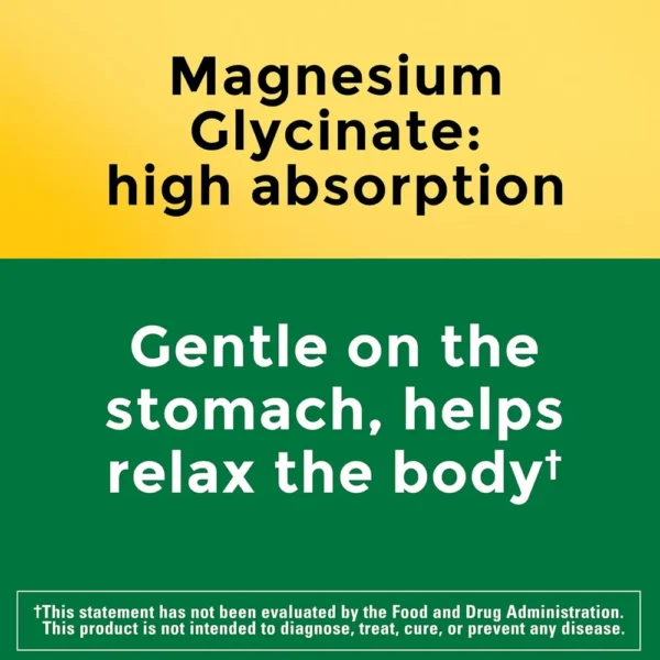 NATURE MADE MAGNESIO GLICINATO 100 MG | 40 UND