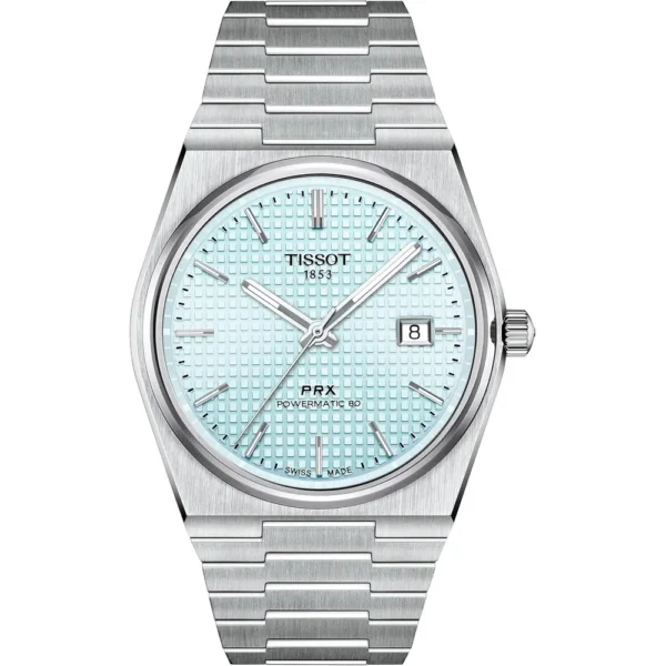RELOJ TISSOT PRX POWERMATIC 80 ICE BLUE PARA UNISEX