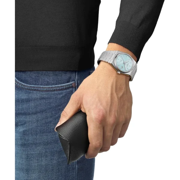 RELOJ TISSOT PRX POWERMATIC 80 ICE BLUE PARA UNISEX