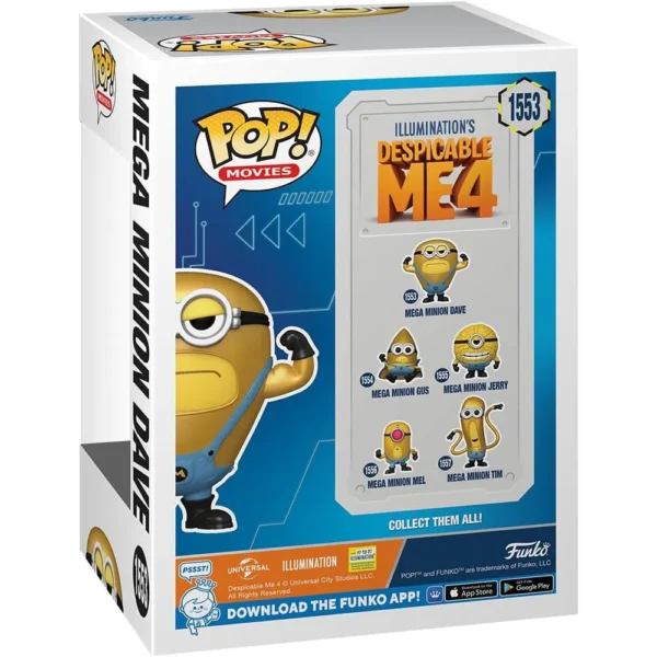 FUNKO POP! MI VILLANO FAVORITO 4 SUPER DAVE