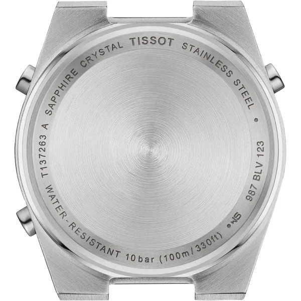 RELOJ TISSOT PRX DIGITAL PARA UNISEX BLACK SILVER 35 MM