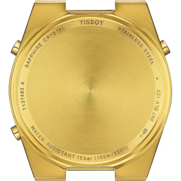 RELOJ TISSOT PRX DIGITAL PARA UNISEX GOLD 35 MM