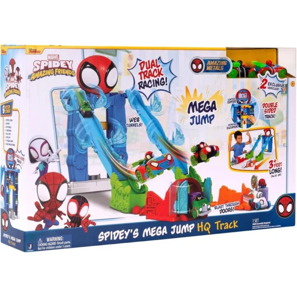 PISTA DE CARRERAS MARVEL SPIDEY Y SUS INCREÍBLES AMIGOS 99 CM