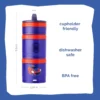 b0cpkk7pf4_2_webp.webp WHISKWARE MARVEL SPIDER-MAN PETER PARKER RECIPIENTES APILABLES | PACK 3