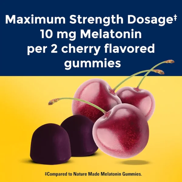 NATURE MADE MELATONINA LIBERACIÓN PROLONGADA 10 MG | 60 UND