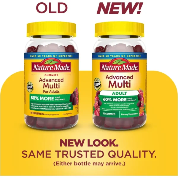 NATURE MADE MULTIVITAMÍNICO ADULTOS ADVANCED | 90 UND