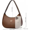 CARTERA BAIKELI MEDIA LUNA MUJER | MARRÓN