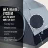 TIENDA DE CAMPAÑA COLEMAN SKYDOME LED 4 PERSONAS GRIS