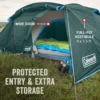 TIENDA DE CAMPAÑA COLEMAN SKYDOME 4 PERSONAS VERDE JADE