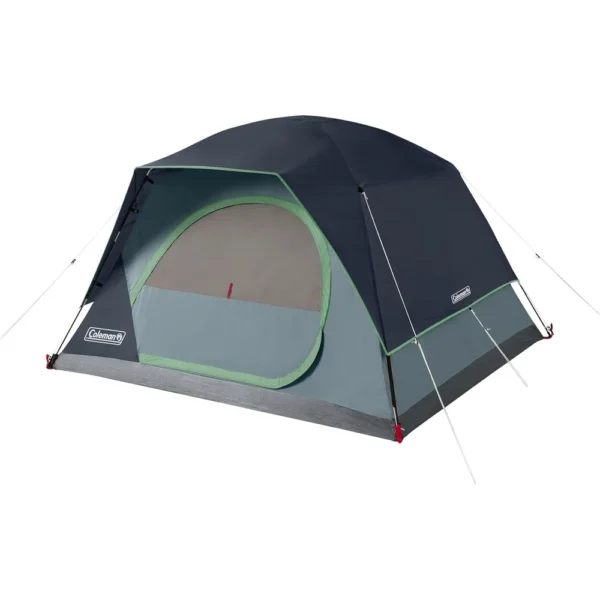 TIENDA DE CAMPAÑA COLEMAN SKYDOME PFAS FREE 4 PERSONAS AZUL