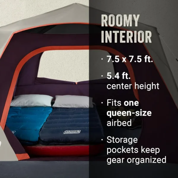 TIENDA DE CAMPAÑA INSTANTÁNEA COLEMAN SKYLODGE 4 PERSONAS