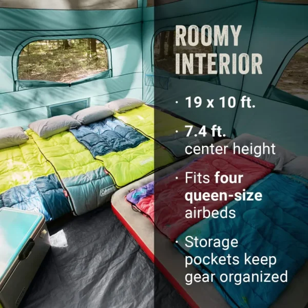 TIENDA DE CAMPAÑA COLEMAN SKYLODGE 12 PERSONAS