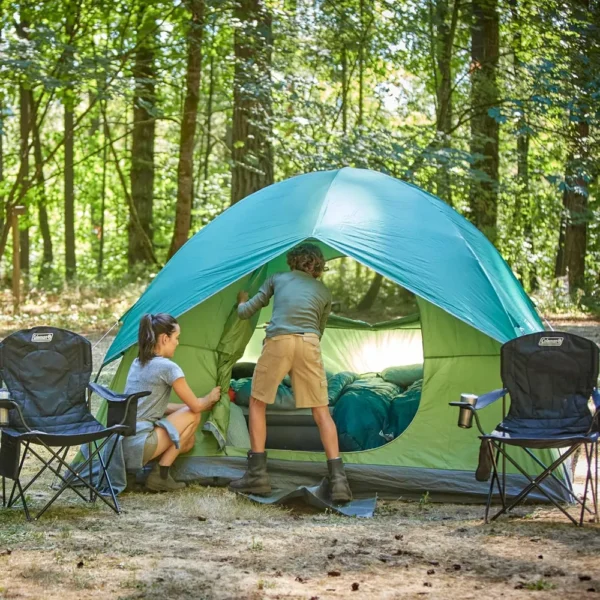 TIENDA DE CAMPAÑA COLEMAN SUNDOME PFAS FREE 6 PERSONAS VERDE
