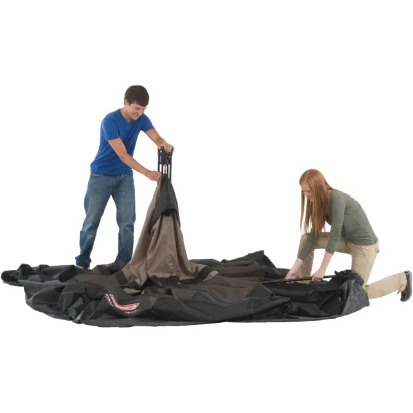 TIENDA DE CAMPAÑA INSTANTÁNEA COLEMAN PFAS FREE 4 PERSONAS NEGRO