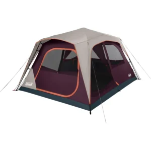 TIENDA DE CAMPAÑA INSTANTÁNEA COLEMAN SKYLODGE 8 PERSONAS BORGOÑA