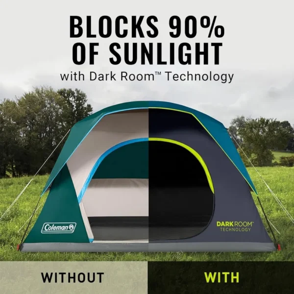TIENDA DE CAMPAÑA COLEMAN DARK DOME PFAS FREE 4 PERSONAS