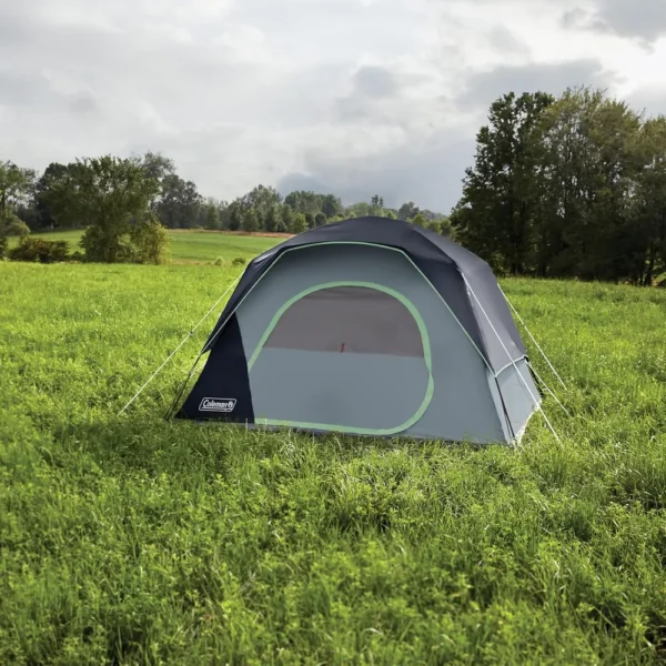 TIENDA DE CAMPAÑA COLEMAN SKYDOME PFAS FREE 6 PERSONAS AZUL