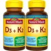b0d96mysjj_0_webp.webp NATURE MADE PACK 2 VITAMINA D3 + K2 5000 UI | 30 UND C/U
