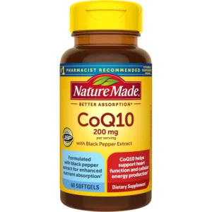 NATURE MADE COQ10 200 MG + PIMIENTA NEGRA | 60 UND