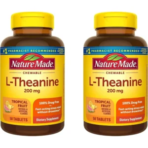 NATURE MADE PACK 2 L-TEANINA 200 MG | 50 UND C/U