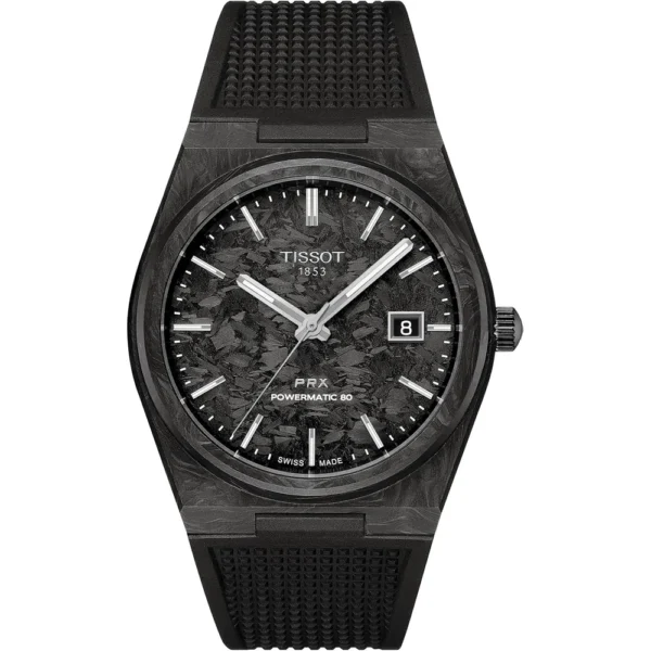RELOJ TISSOT PRX POWERMATIC 80 CARBONO FORJADO PARA HOMBRE