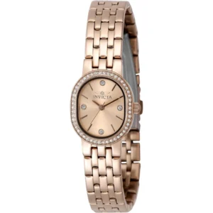 RELOJ INVICTA ANGEL MUJER CUARZO ORO ROSA PLATA