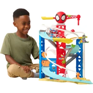 MARVEL SPIDEY Y SUS INCREÍBLES AMIGOS PISTA DE CARRERAS 60 CM