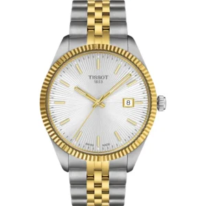 RELOJ TISSOT BALLADE 40 MM PARA HOMBRE SILVER GOLD