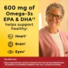 NATURE MADE OMEGA 3 ACEITE DE PESCADO + ALGAS 1200 MG | 60 UND