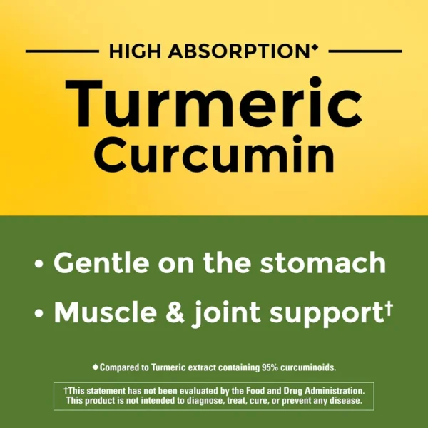 NATURE MADE CÚRCUMA ALTA ABSORCIÓN | 30 UND